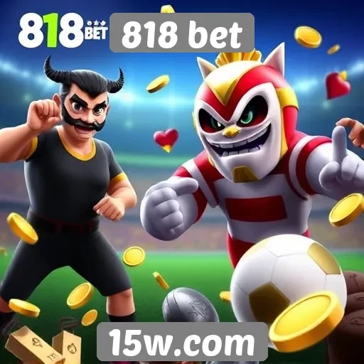 Variedade de jogos disponíveis na 818 bet