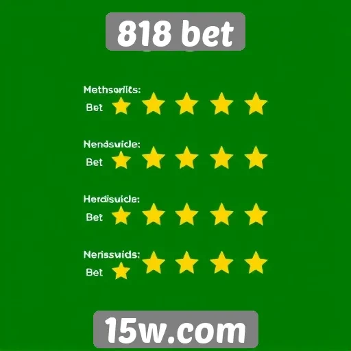 Reputação e avaliações de jogadores sobre a 818 bet