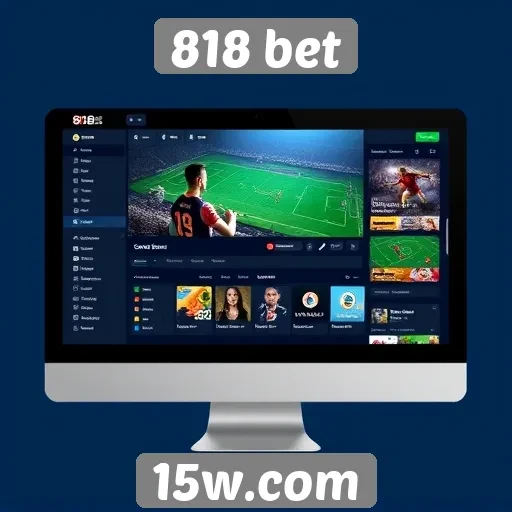 Interface do usuário da 818 bet é intuitiva